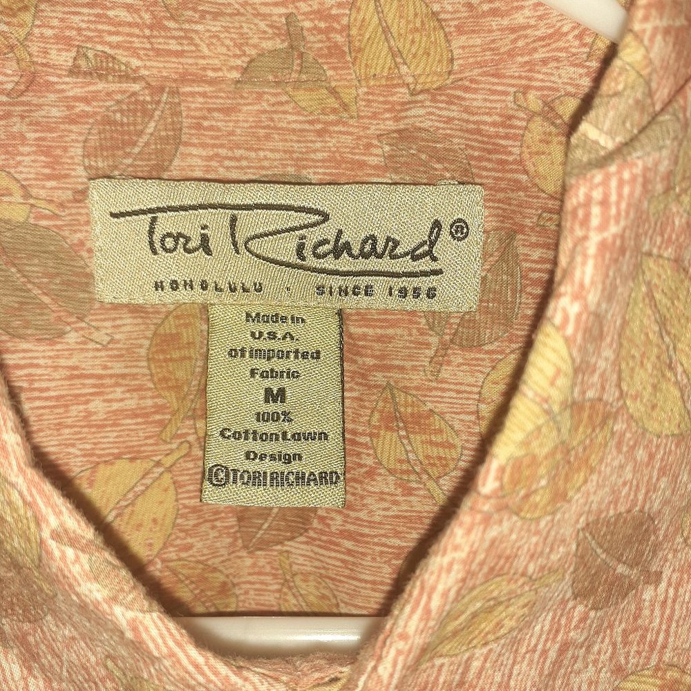 RARE Tori Richard Honolulu button down